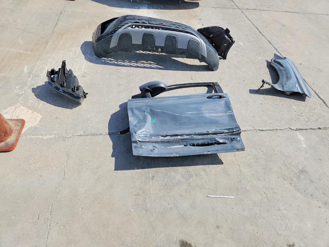2023 Volkswagen Taos Se Gray vin: 3VVEX7B27PM355264