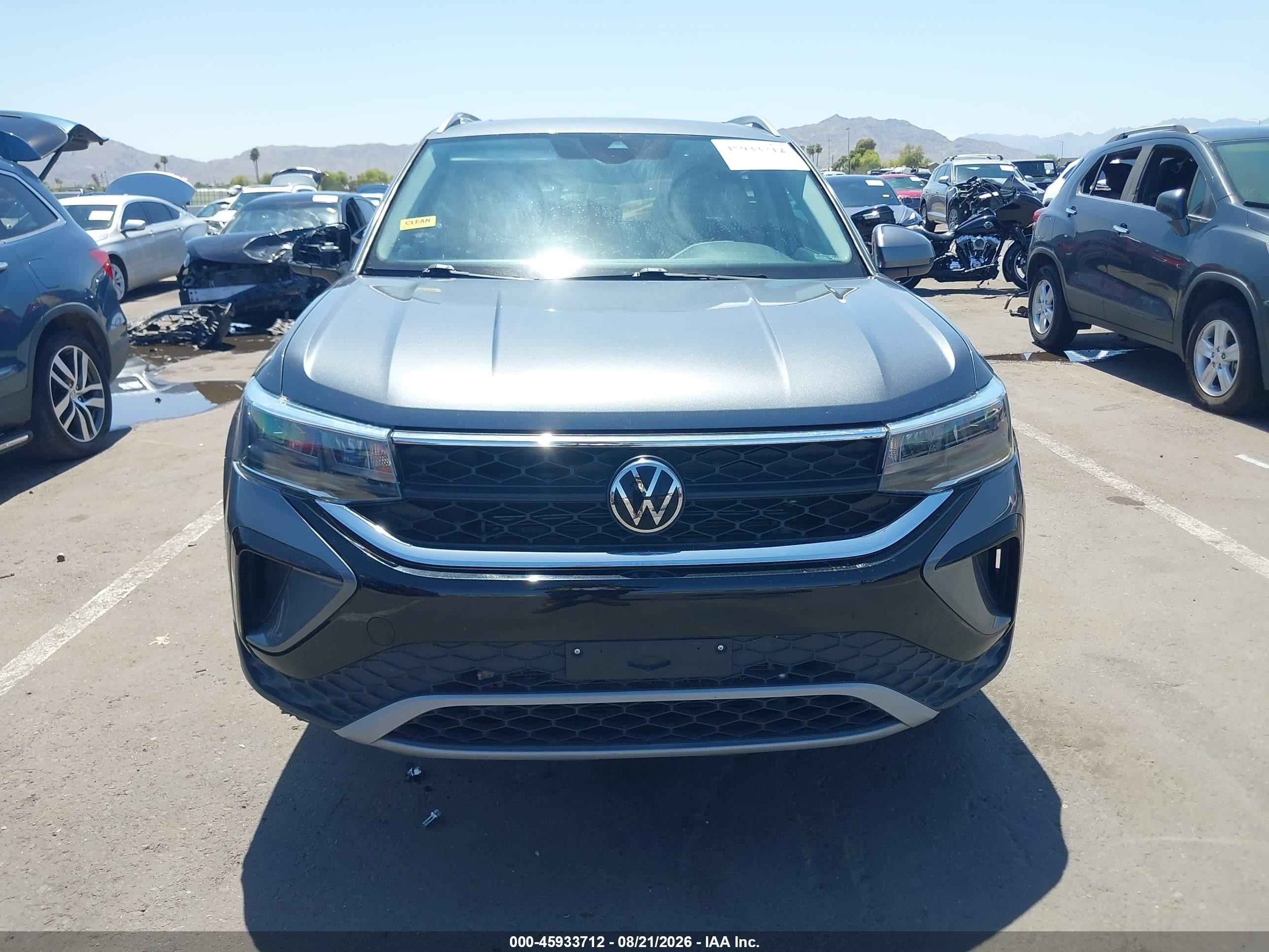 2023 Volkswagen Taos 1.5t Se Gray vin: 3VVEX7B29PM321472