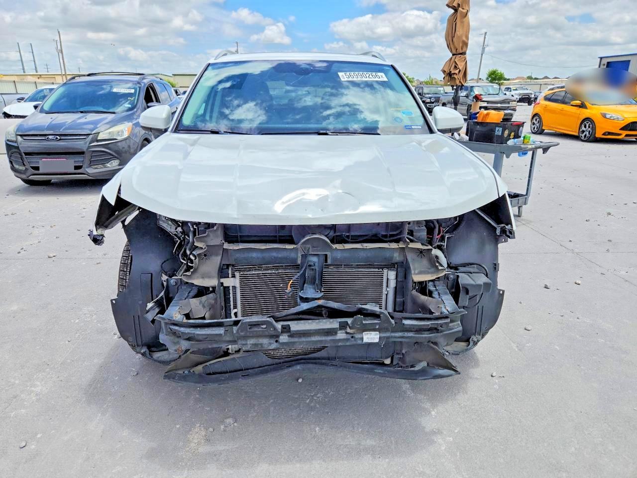 2023 Volkswagen Taos Se White vin: 3VVEX7B29PM347571
