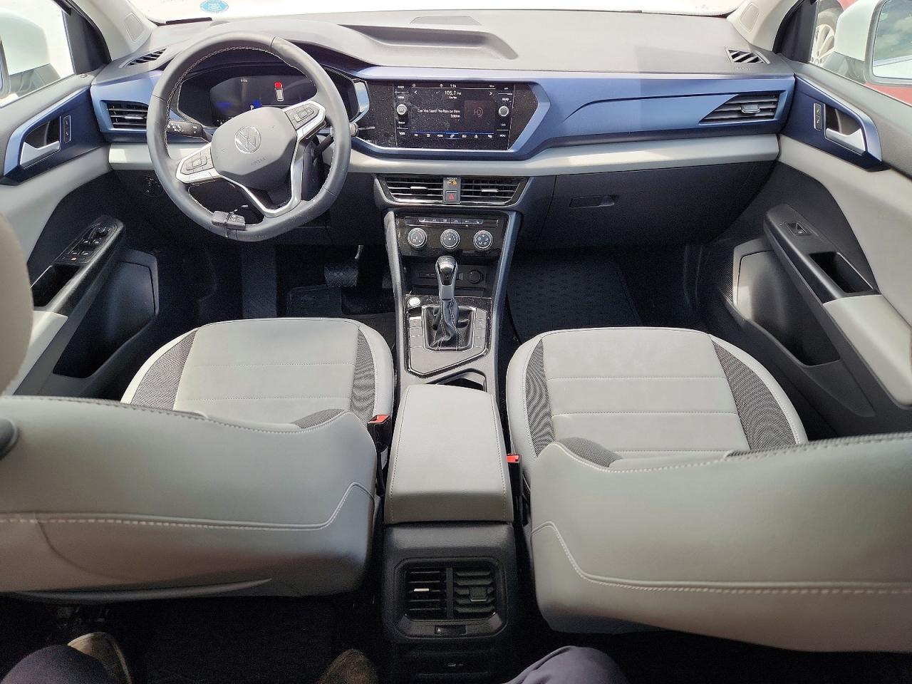 2023 Volkswagen Taos Se White vin: 3VVEX7B29PM347571