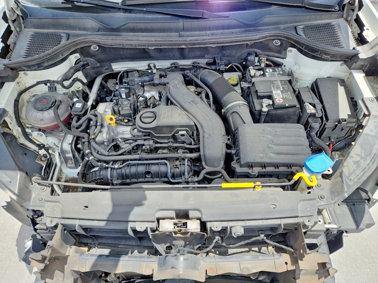 2023 Volkswagen Taos Se White vin: 3VVEX7B29PM347571