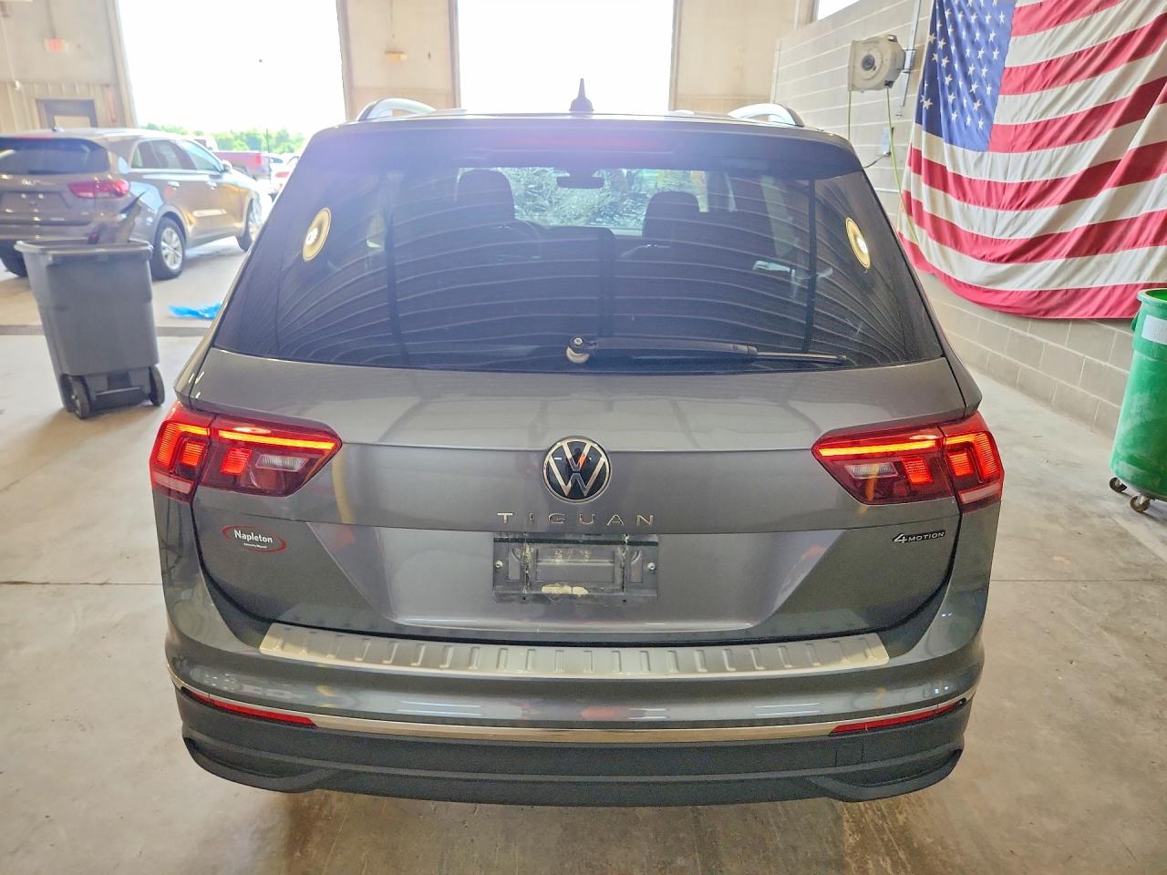 2023 Volkswagen Tiguan S Gray vin: 3VVFB7AX1PM034630