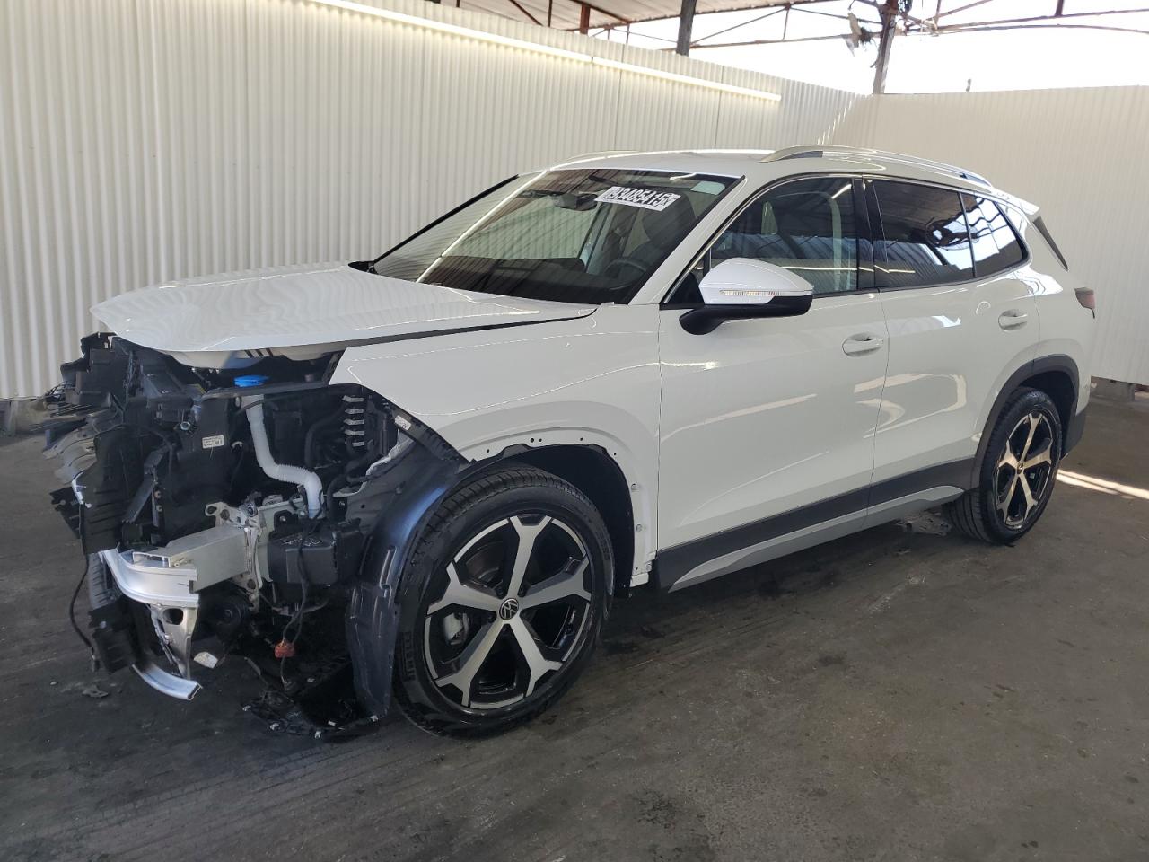 2026 Volkswagen Tiguan Se White vin: 3VVFR7RM4TM007471 Damage: Left Head Lamp, Broken, Replacement Required