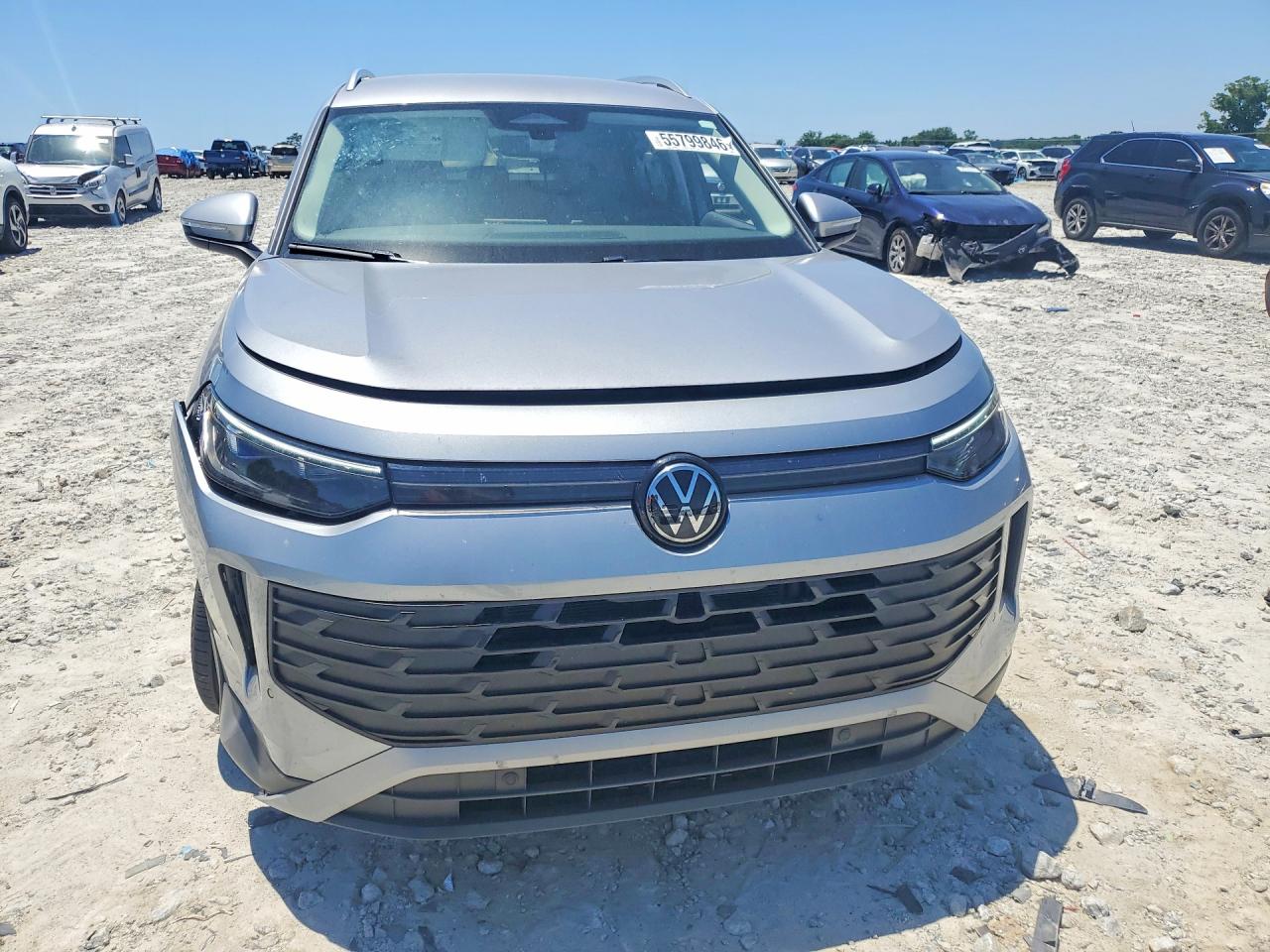 2026 Volkswagen Tiguan Se Gray vin: 3VVFR7RM4TM046691