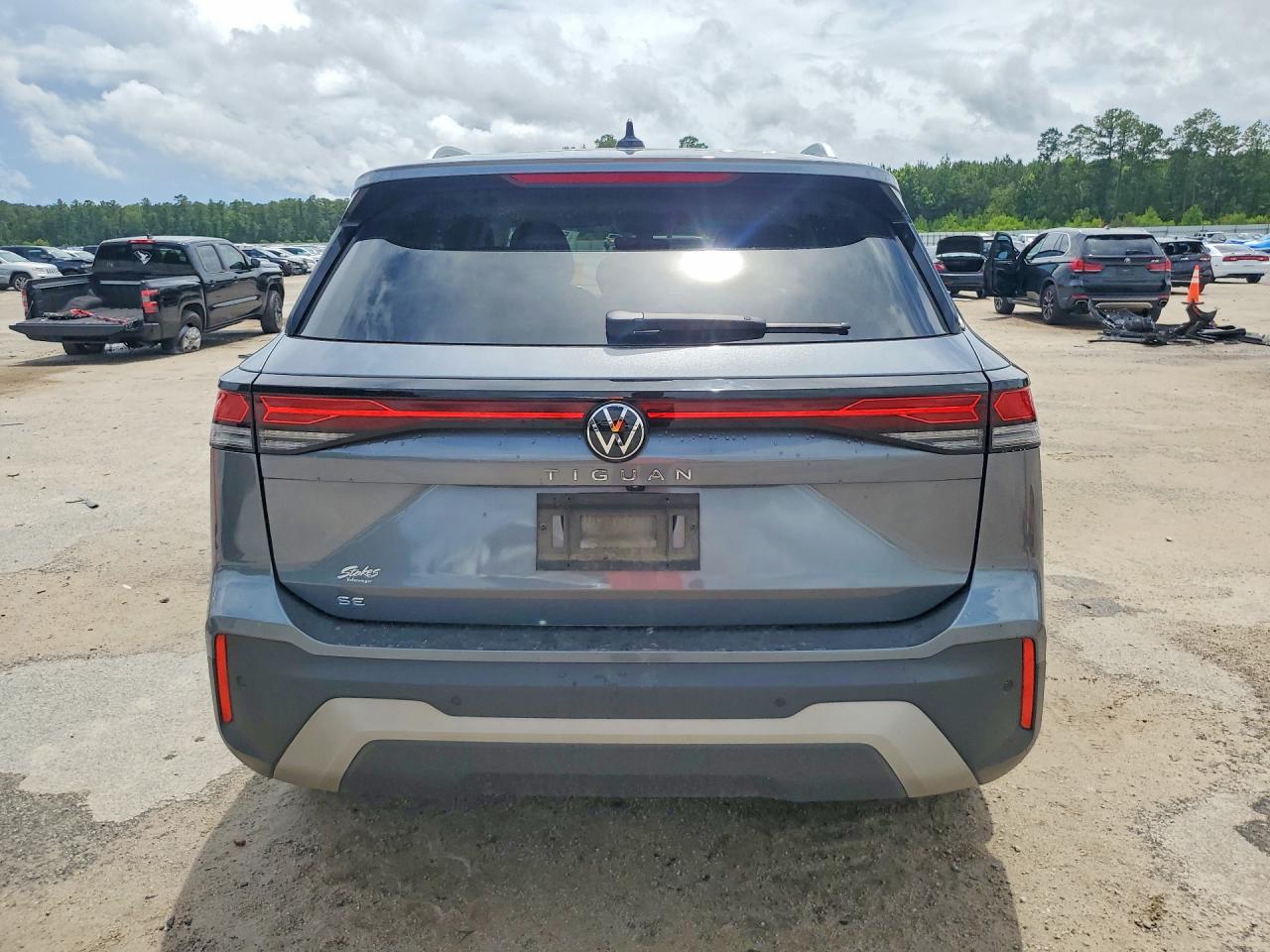 2025 Volkswagen Tiguan Se Gray vin: 3VVFR7RM9SM046412