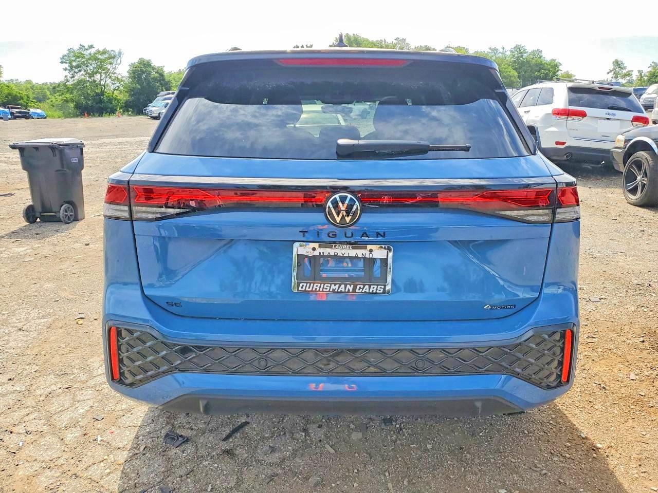2026 Volkswagen Tiguan Se R-line Black Blue vin: 3VVGR7RMXTM103237