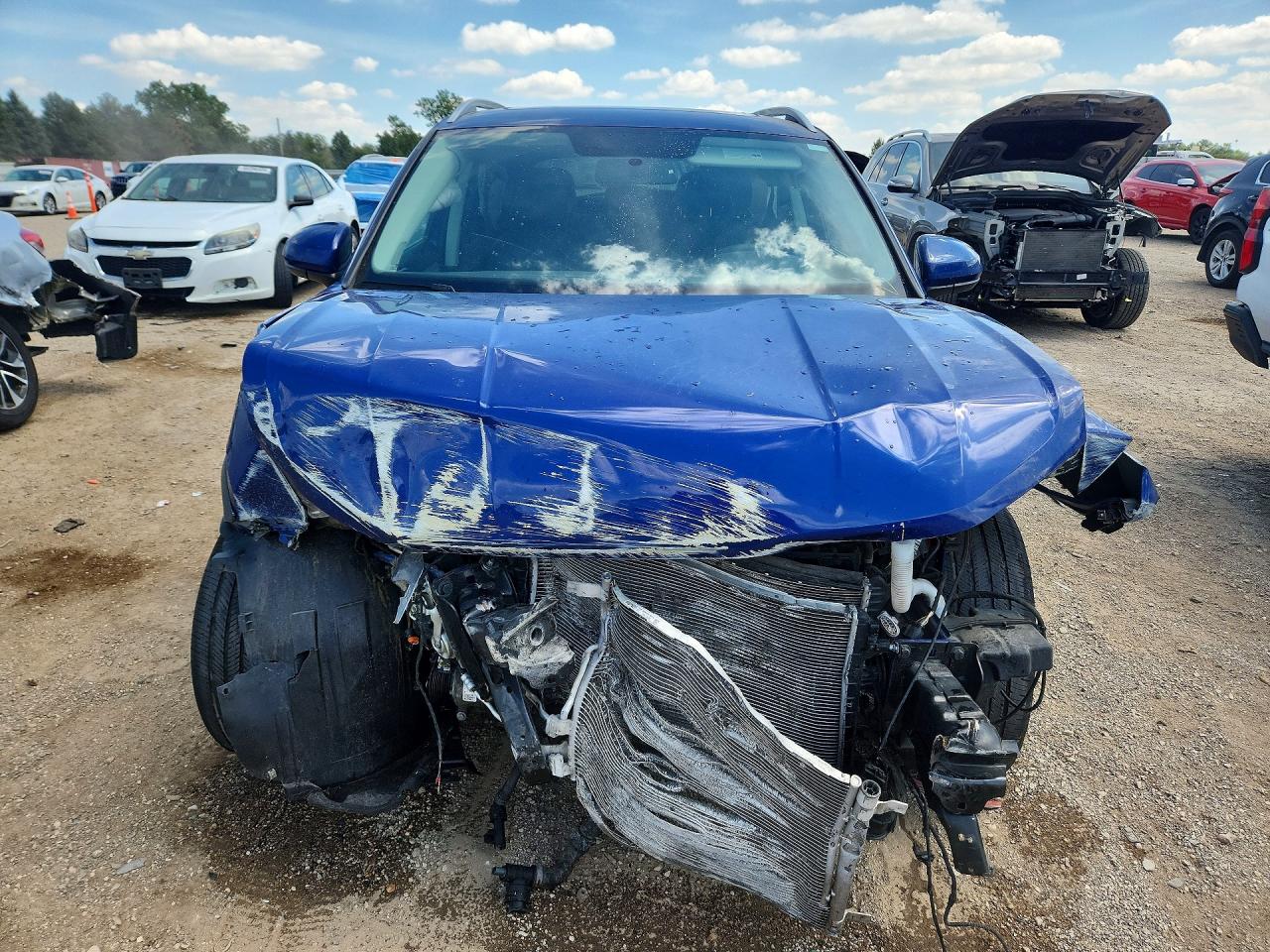 2022 Volkswagen Taos Se Iq Drive Синий vin: 3VVLX7B2XNM081711