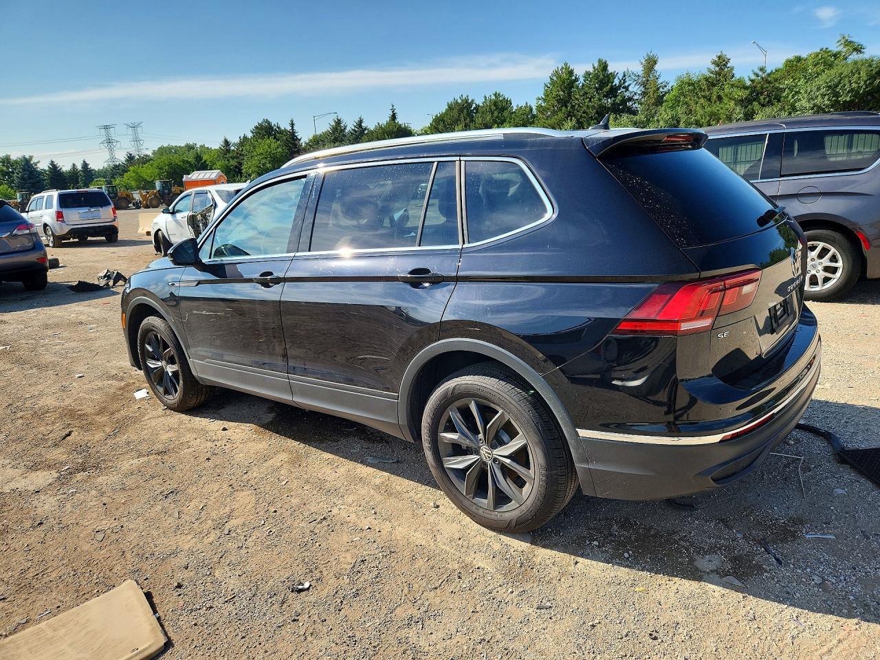 2024 Volkswagen Tiguan Se Black vin: 3VVMB7AX3RM155895
