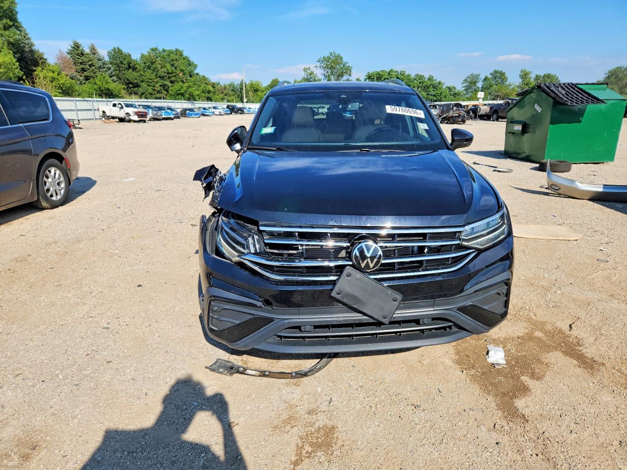 2024 Volkswagen Tiguan Se Black vin: 3VVMB7AX3RM155895