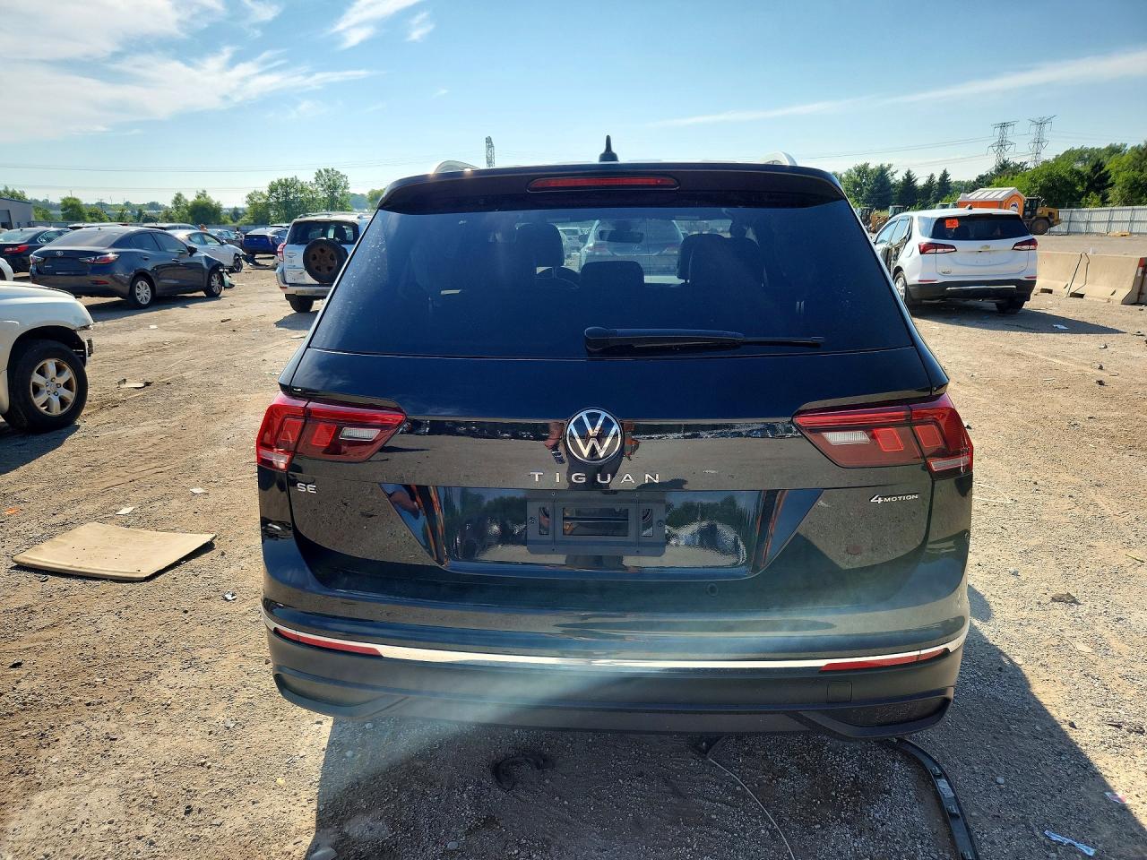 2024 Volkswagen Tiguan Se Black vin: 3VVMB7AX3RM155895