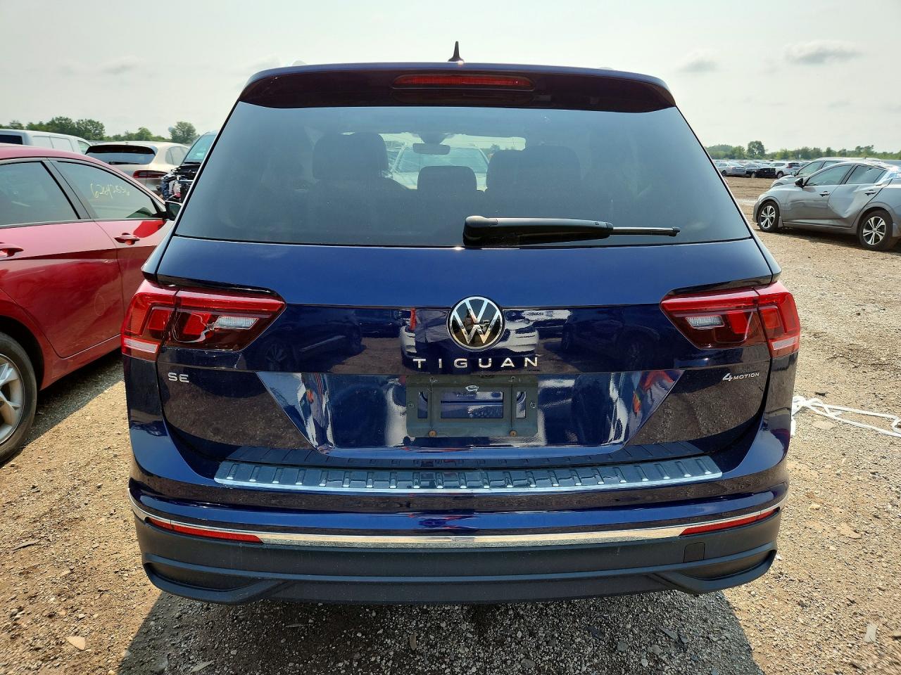 2023 Volkswagen Tiguan Se Blue vin: 3VVMB7AX5PM104119