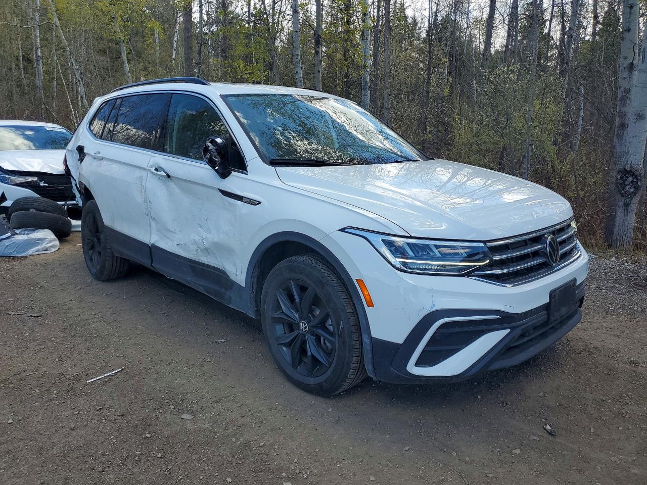 2024 Volkswagen Tiguan Se White vin: 3VVMB7AX7RM138856