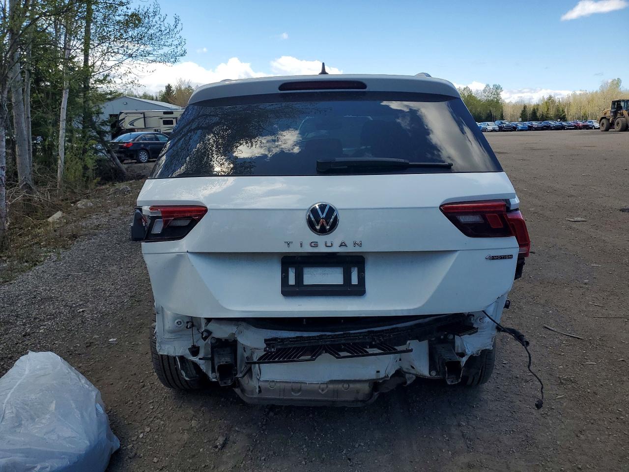 2024 Volkswagen Tiguan Se White vin: 3VVMB7AX7RM138856