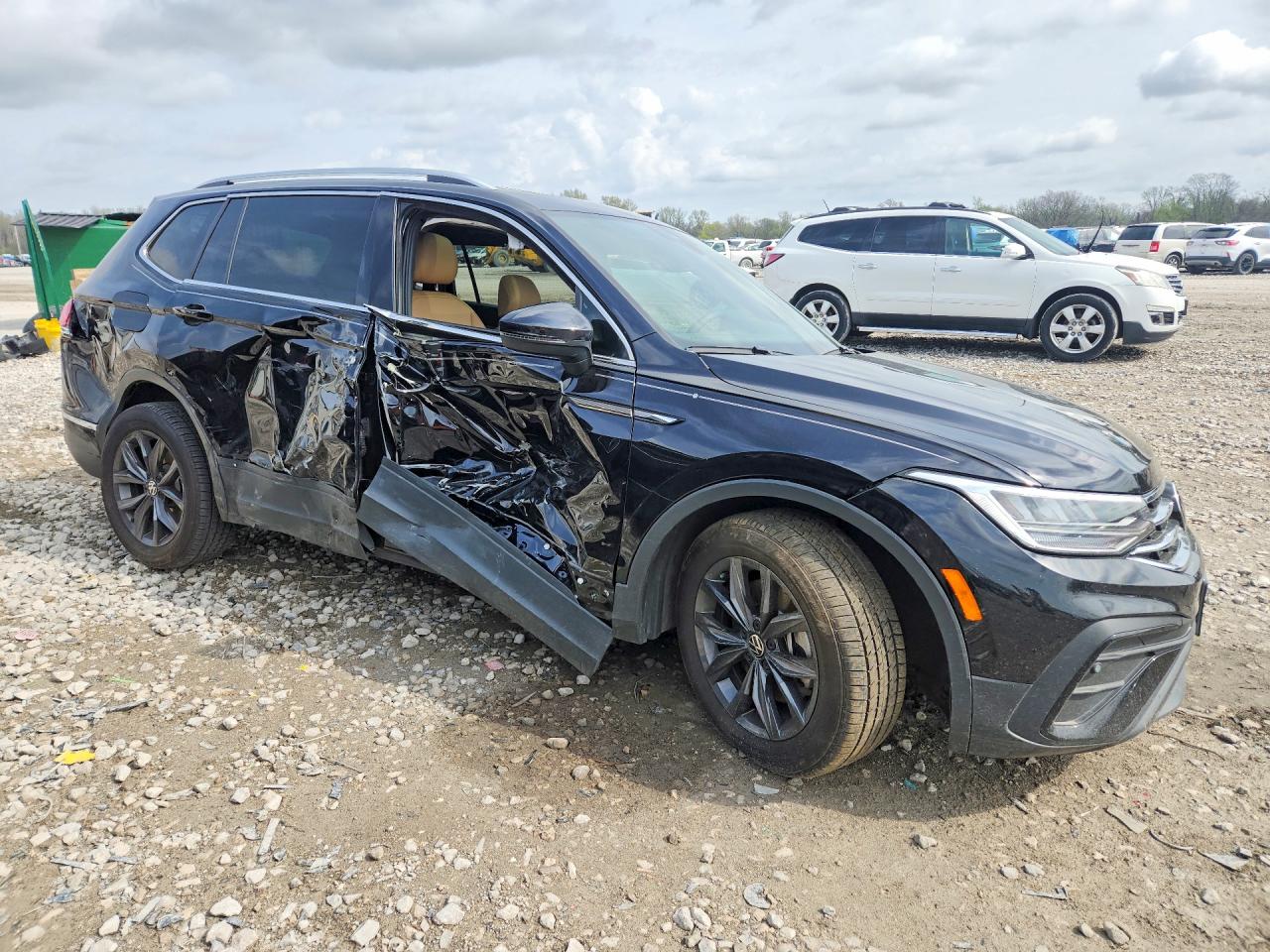 2023 Volkswagen Tiguan Se Black vin: 3VVNB7AX2PM067194