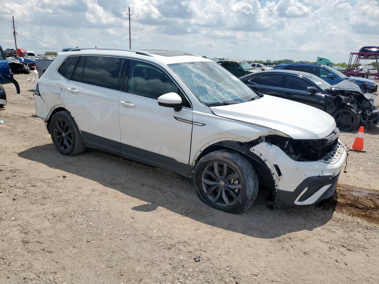 2023 Volkswagen Tiguan Se Silver vin: 3VVNB7AX6PM122648