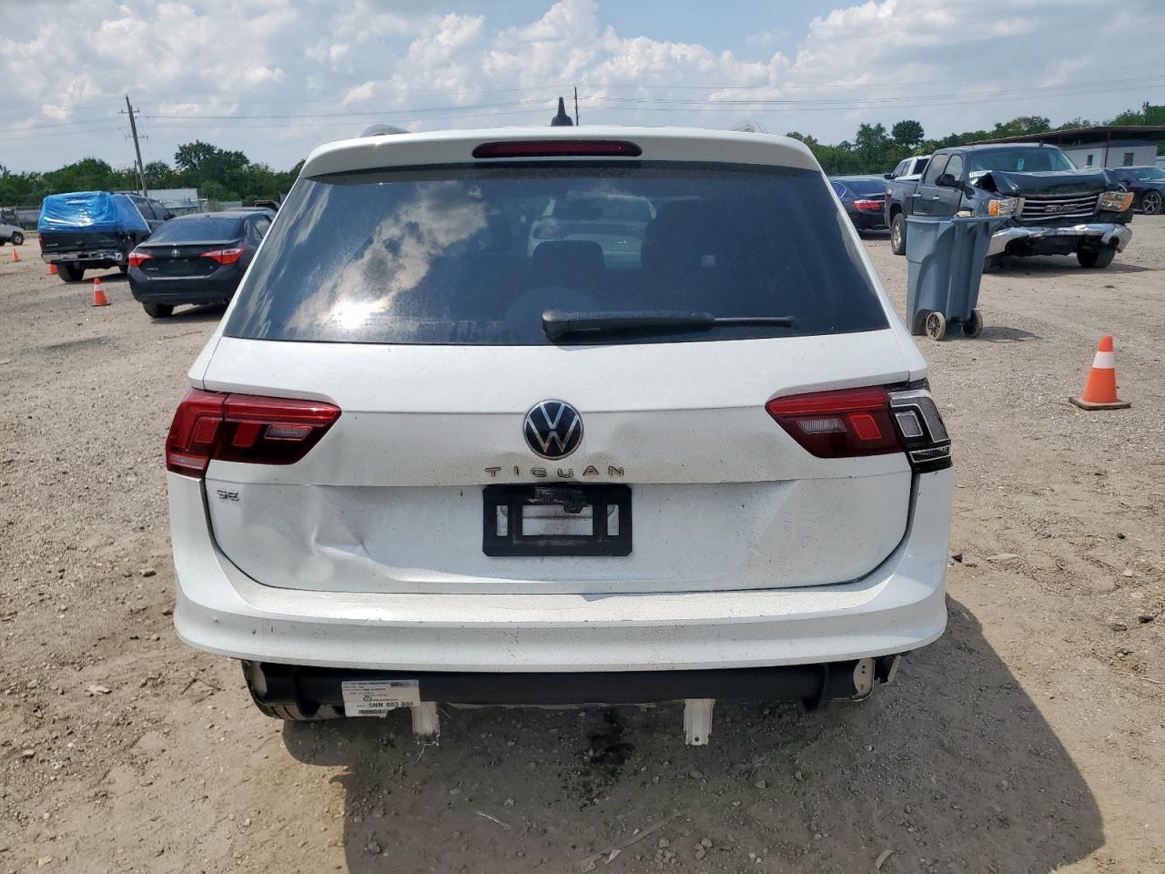 2023 Volkswagen Tiguan Se Silver vin: 3VVNB7AX6PM122648