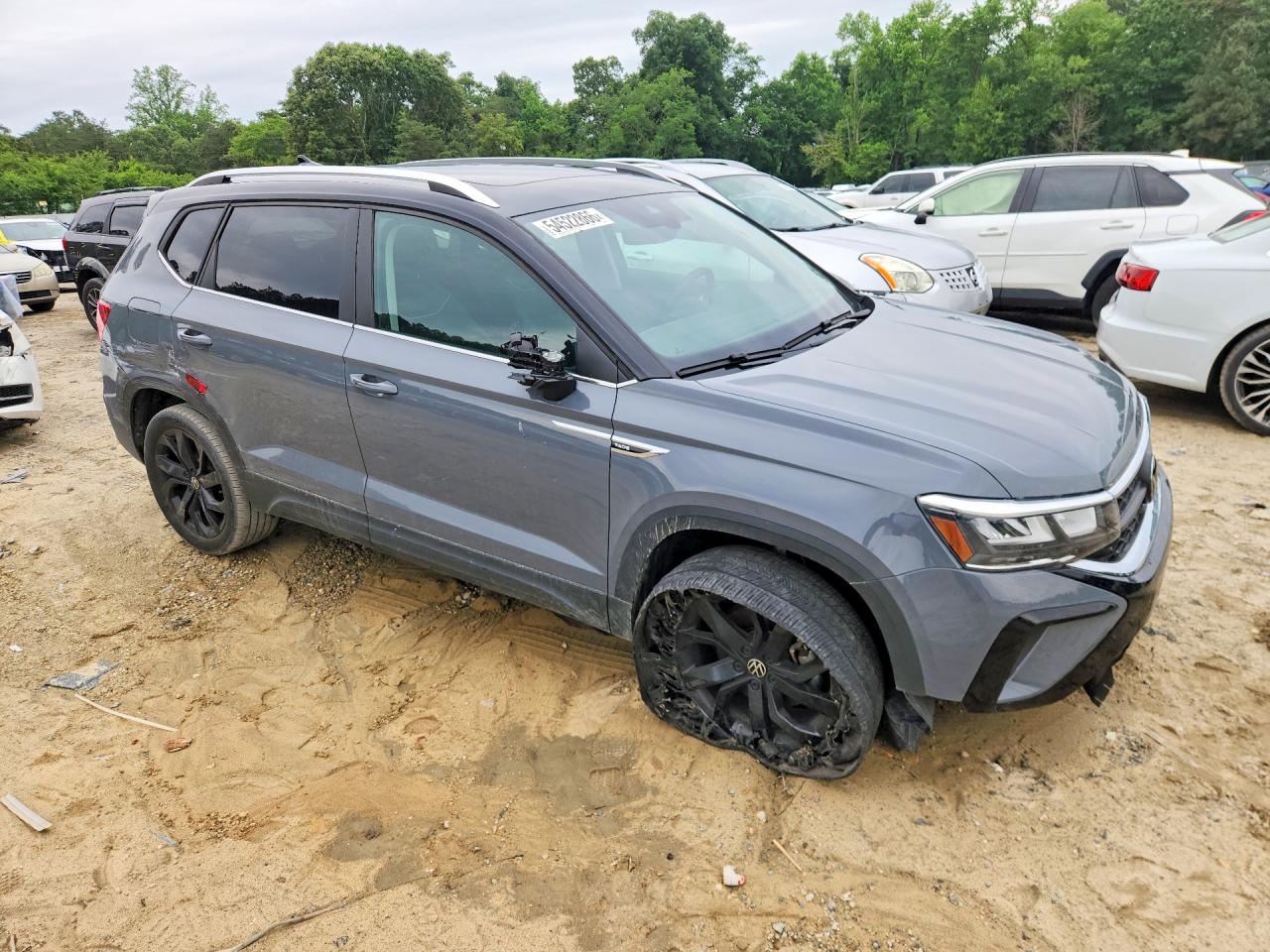 2023 Volkswagen Taos Se Gray vin: 3VVNX7B28PM348226