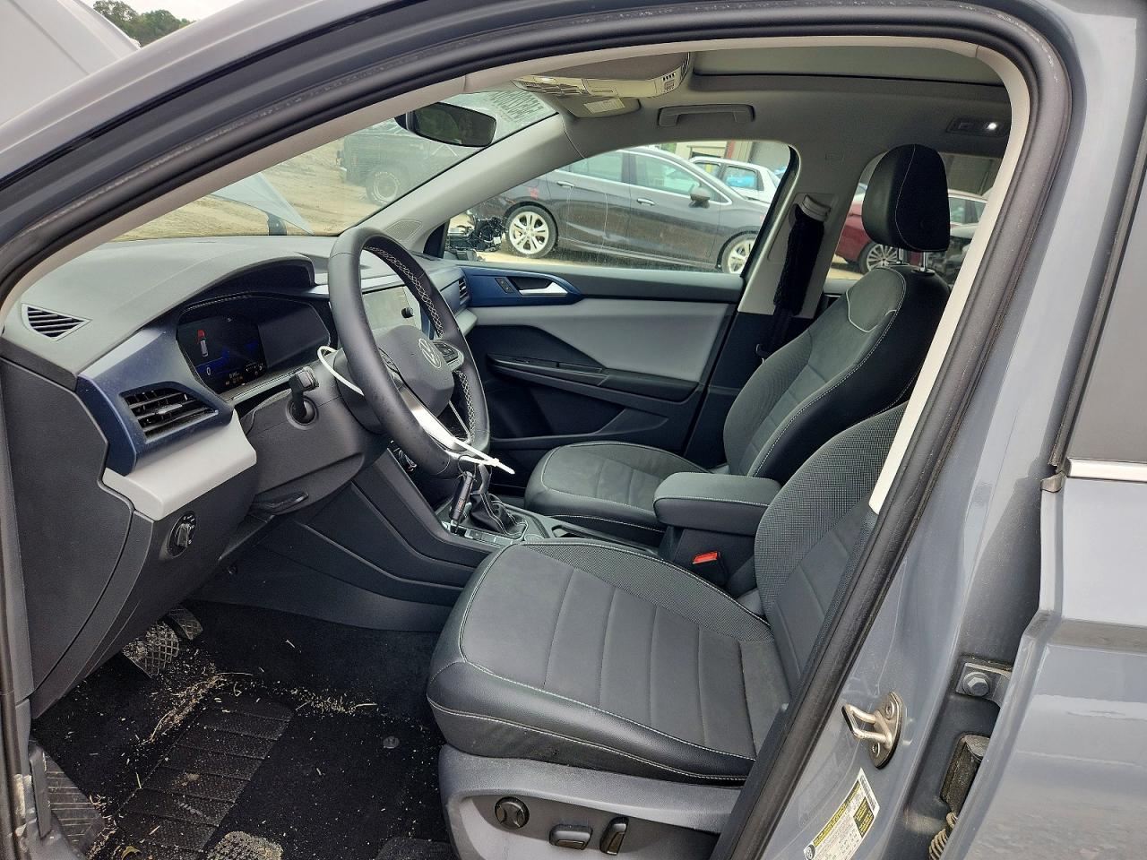 2023 Volkswagen Taos Se Gray vin: 3VVNX7B28PM348226