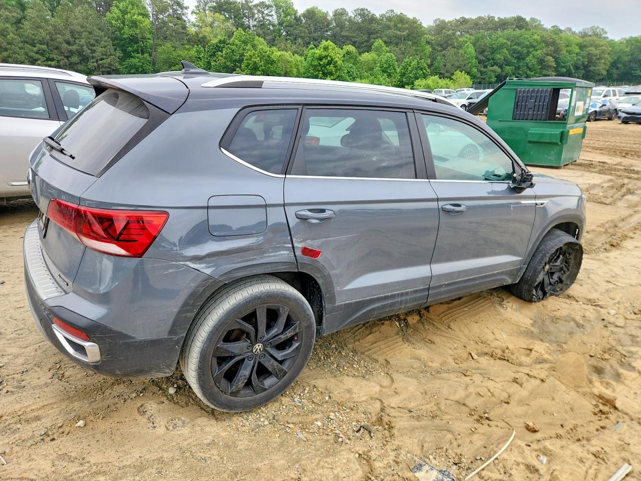 2023 Volkswagen Taos Se Gray vin: 3VVNX7B28PM348226