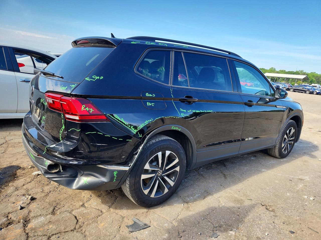 2024 Volkswagen Tiguan S Black vin: 3VVRB7AX5RM137517