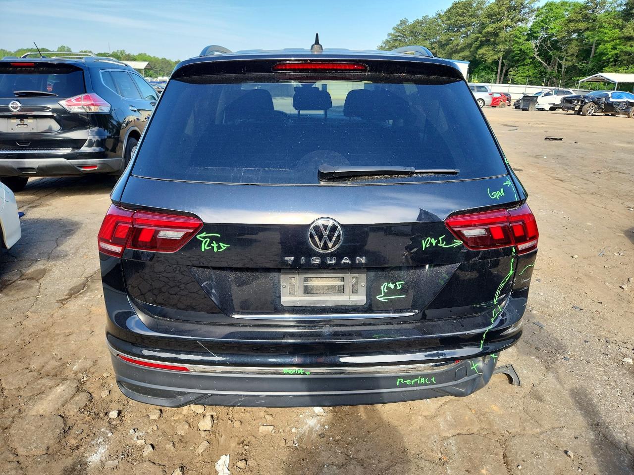 2024 Volkswagen Tiguan S Black vin: 3VVRB7AX5RM137517