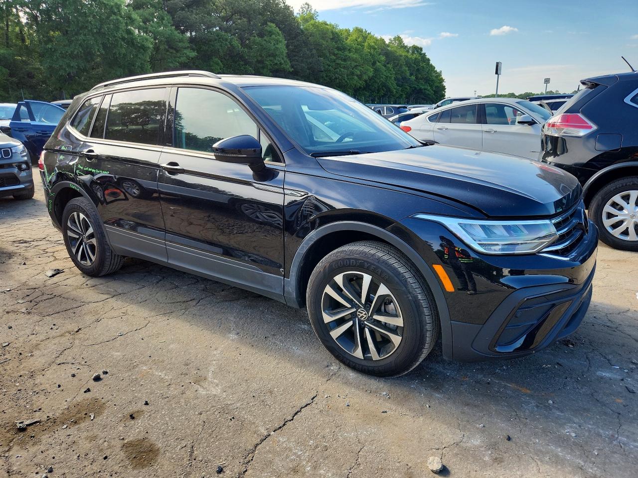 2024 Volkswagen Tiguan S Black vin: 3VVRB7AX5RM137517
