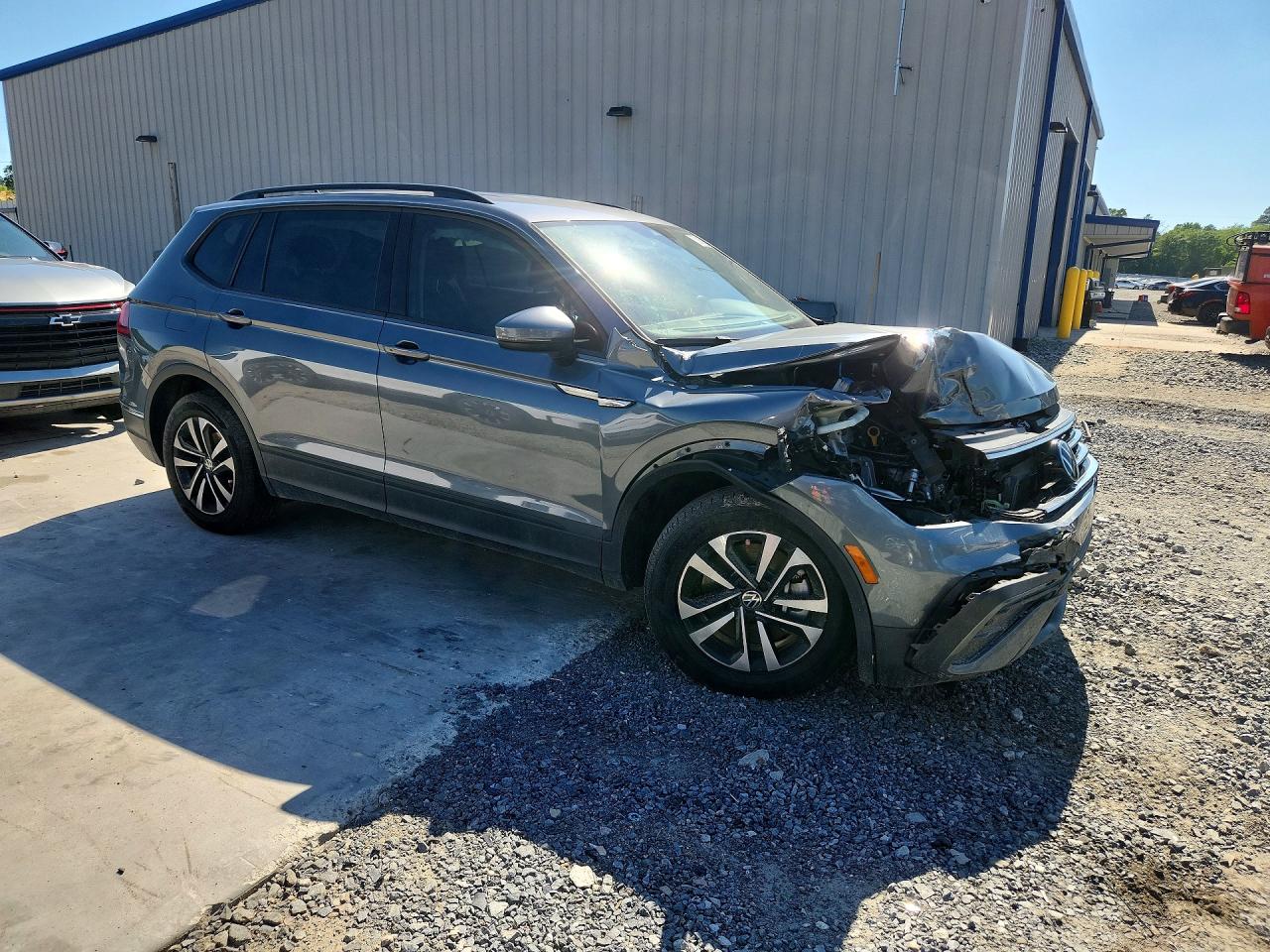 2024 Volkswagen Tiguan S Gray vin: 3VVRB7AX7RM022465