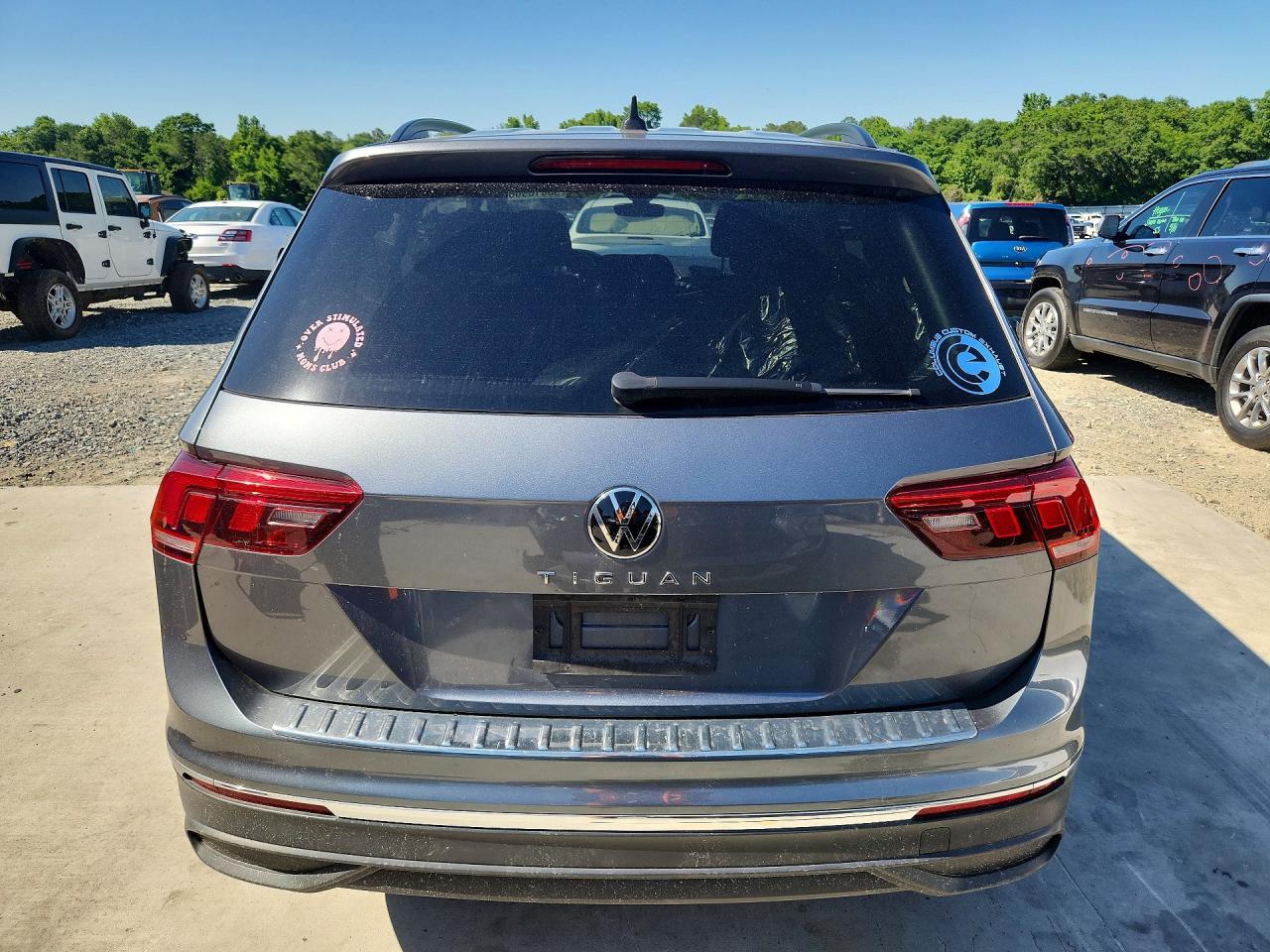 2024 Volkswagen Tiguan S Gray vin: 3VVRB7AX7RM022465
