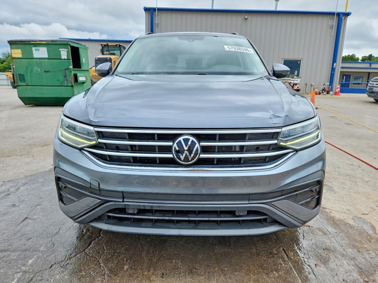 2023 Volkswagen Tiguan S Gray vin: 3VVRB7AX9PM035084