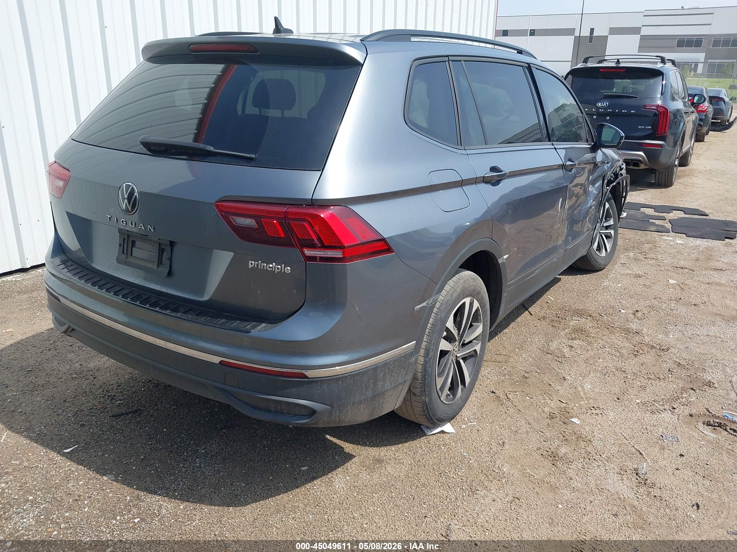 2024 Volkswagen Tiguan 2.0t S Gray vin: 3VVRB7AX9RM109624