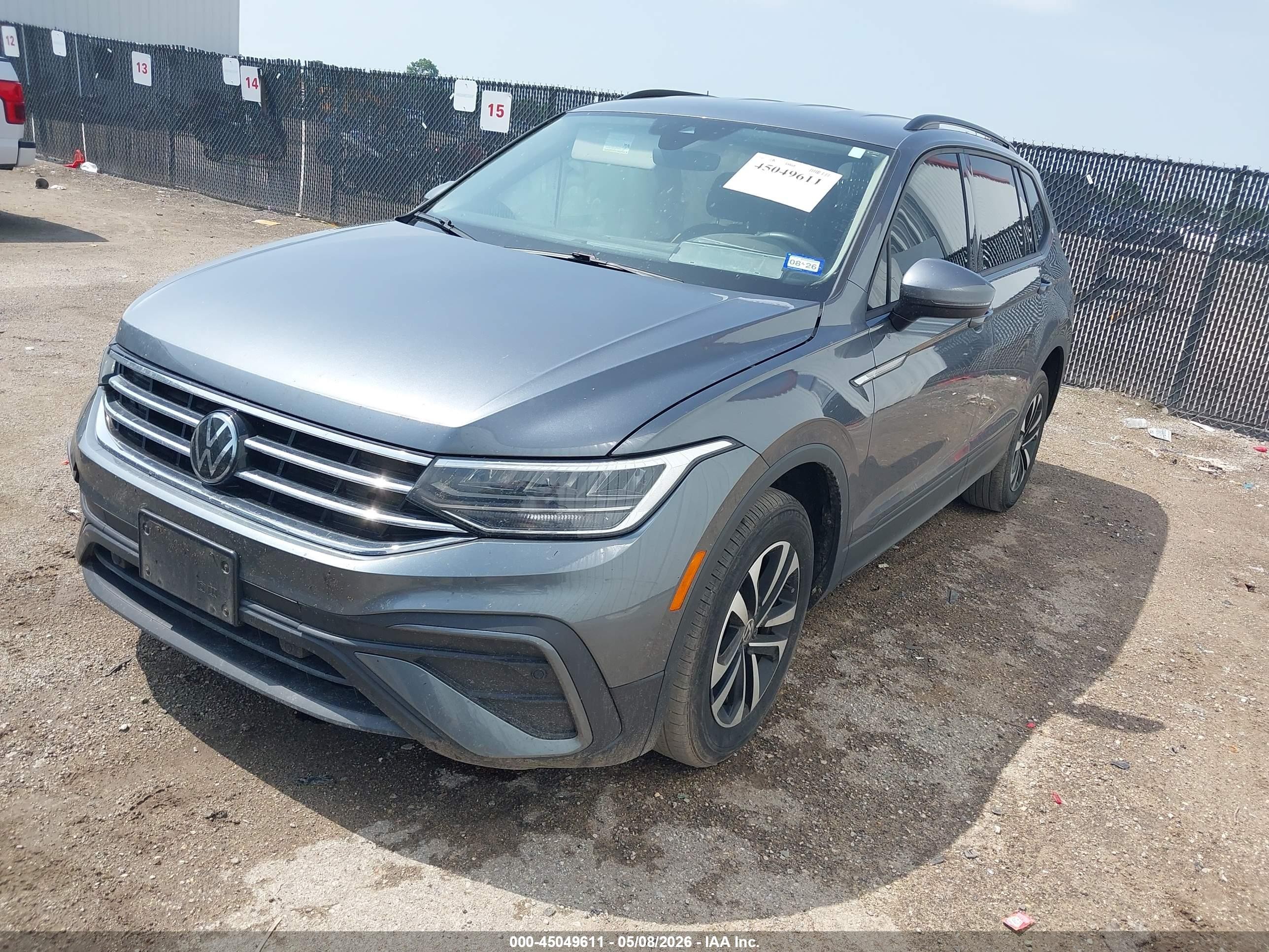 2024 Volkswagen Tiguan 2.0t S Gray vin: 3VVRB7AX9RM109624