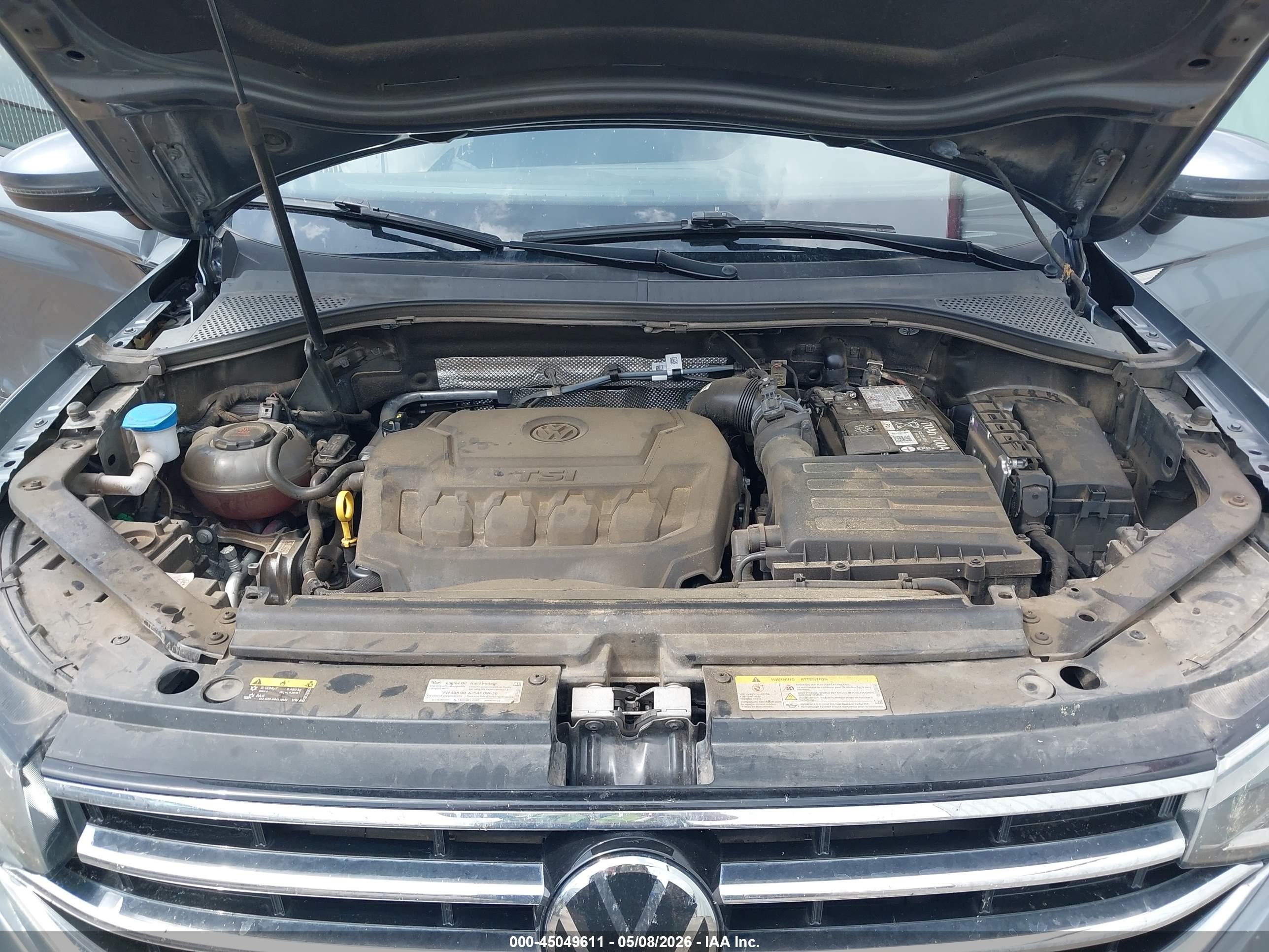 2024 Volkswagen Tiguan 2.0t S Gray vin: 3VVRB7AX9RM109624