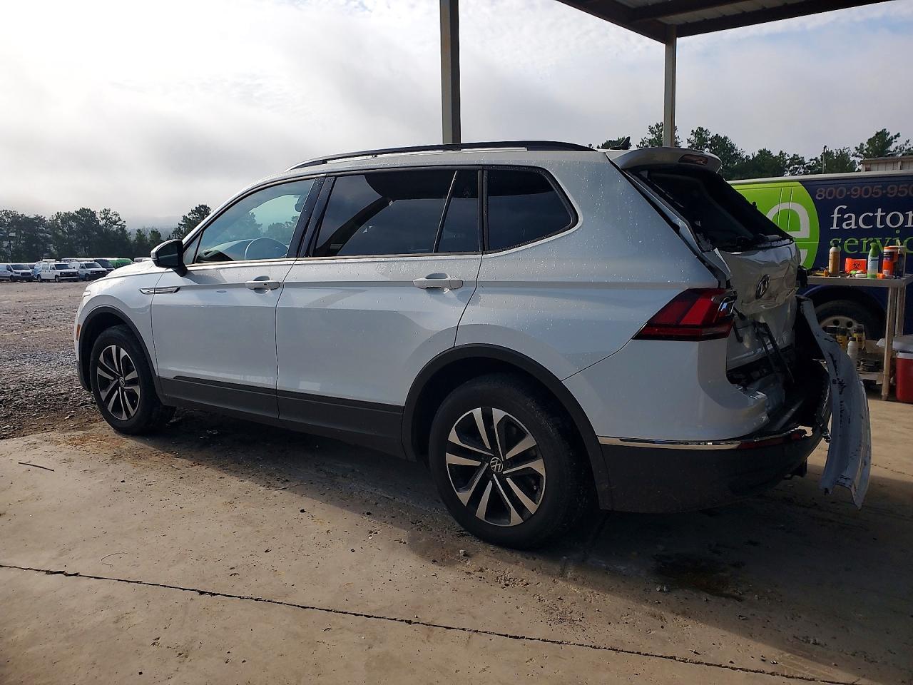 2023 Volkswagen Tiguan S White vin: 3VVRB7AXXPM072032