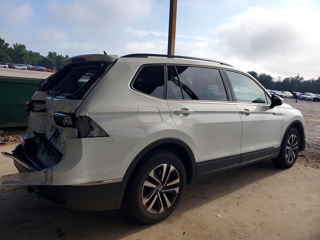 2023 Volkswagen Tiguan S White vin: 3VVRB7AXXPM072032