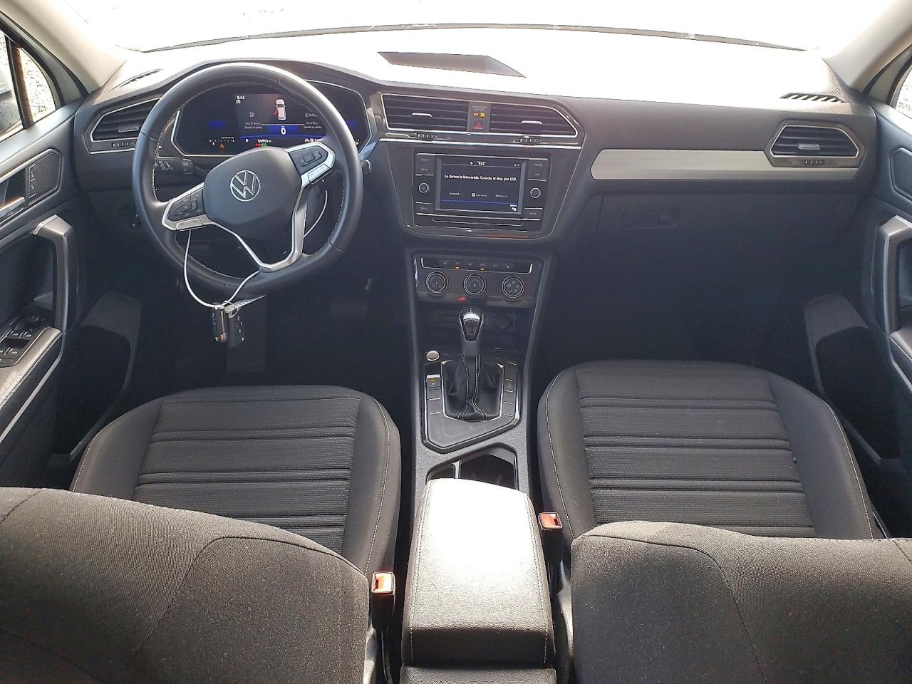 2023 Volkswagen Tiguan S White vin: 3VVRB7AXXPM072032