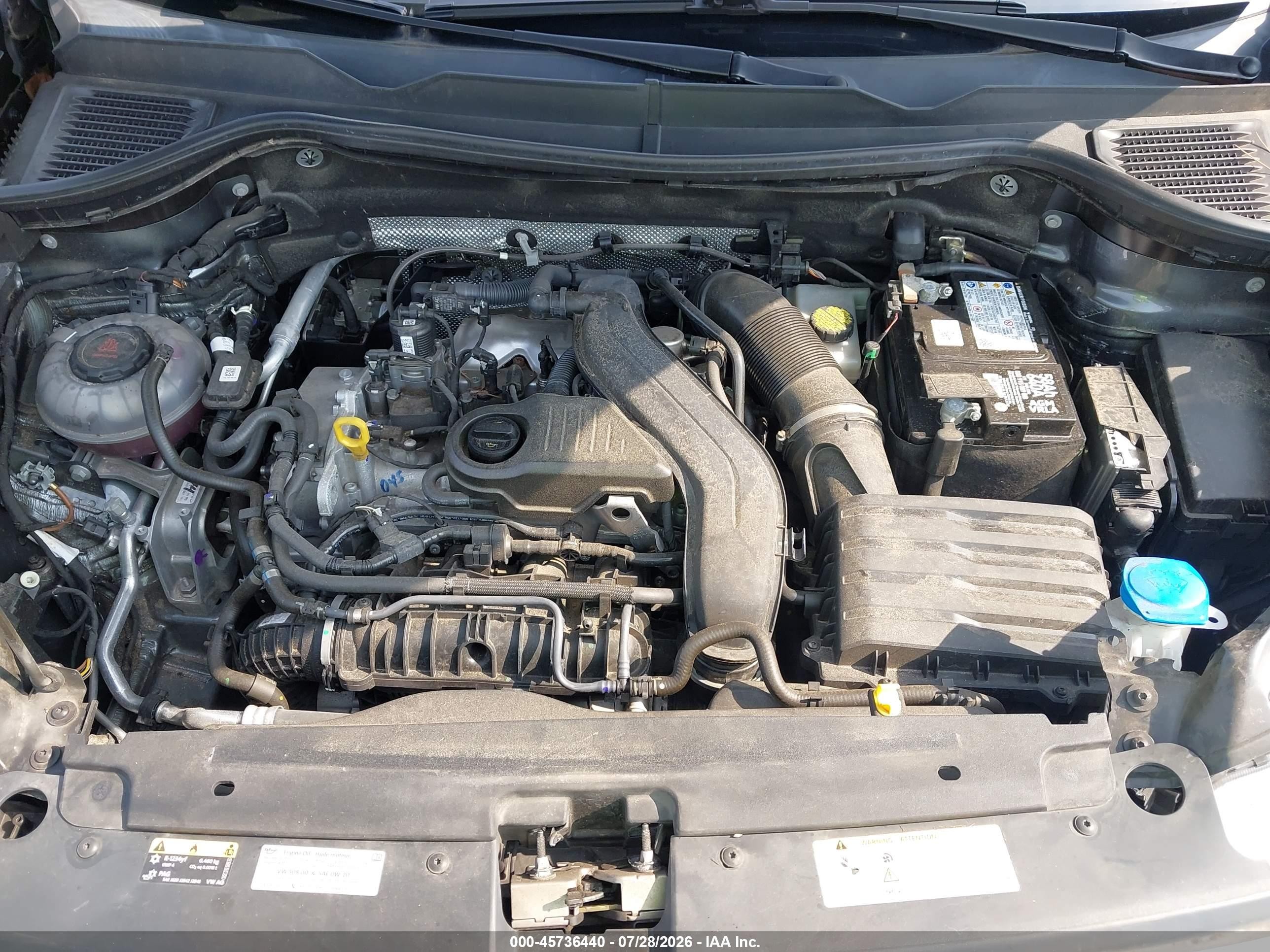2022 Volkswagen Taos 1.5t Se Gray vin: 3VVRX7B21NM008723