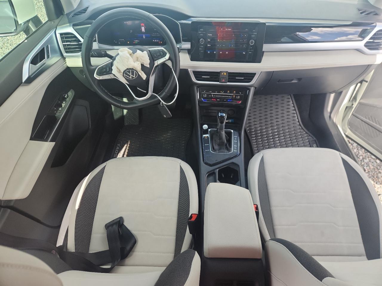 2025 Volkswagen Taos Se White vin: 3VVSC7B23SM066325