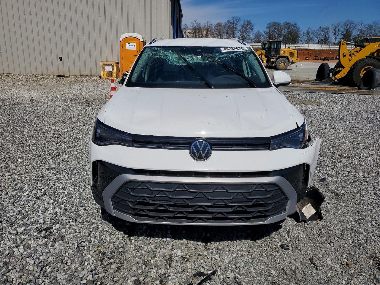 2025 Volkswagen Taos Se White vin: 3VVSC7B25SM090397