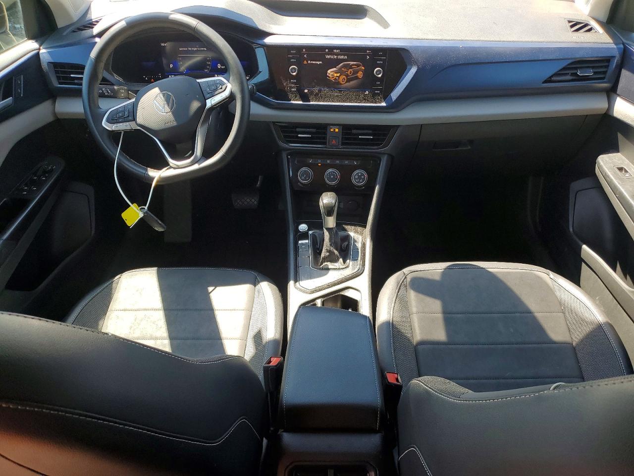 2023 Volkswagen Taos Se Черный vin: 3VVSX7B23PM302158