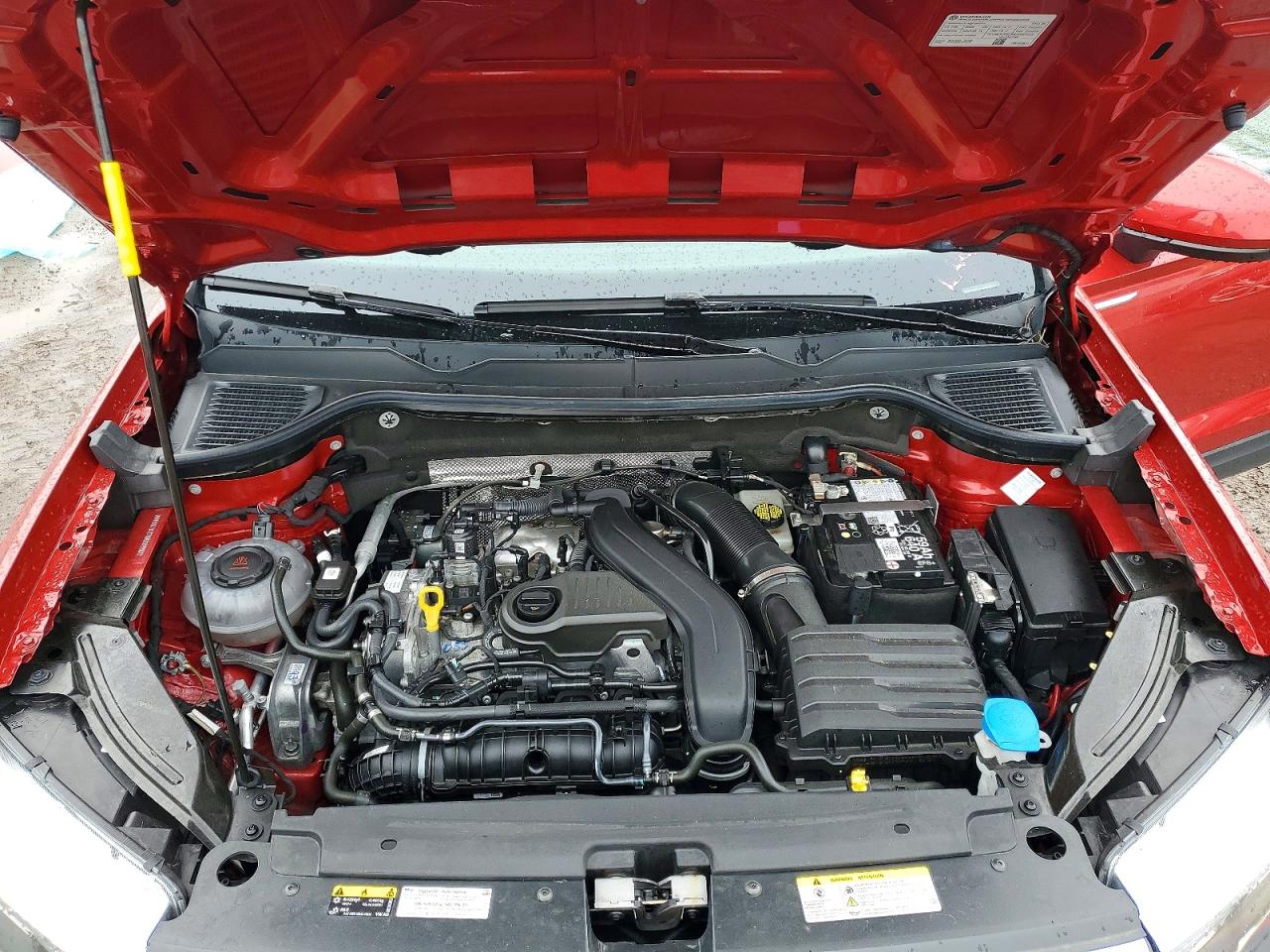 2024 Volkswagen Taos Se Red vin: 3VVSX7B27RM009902
