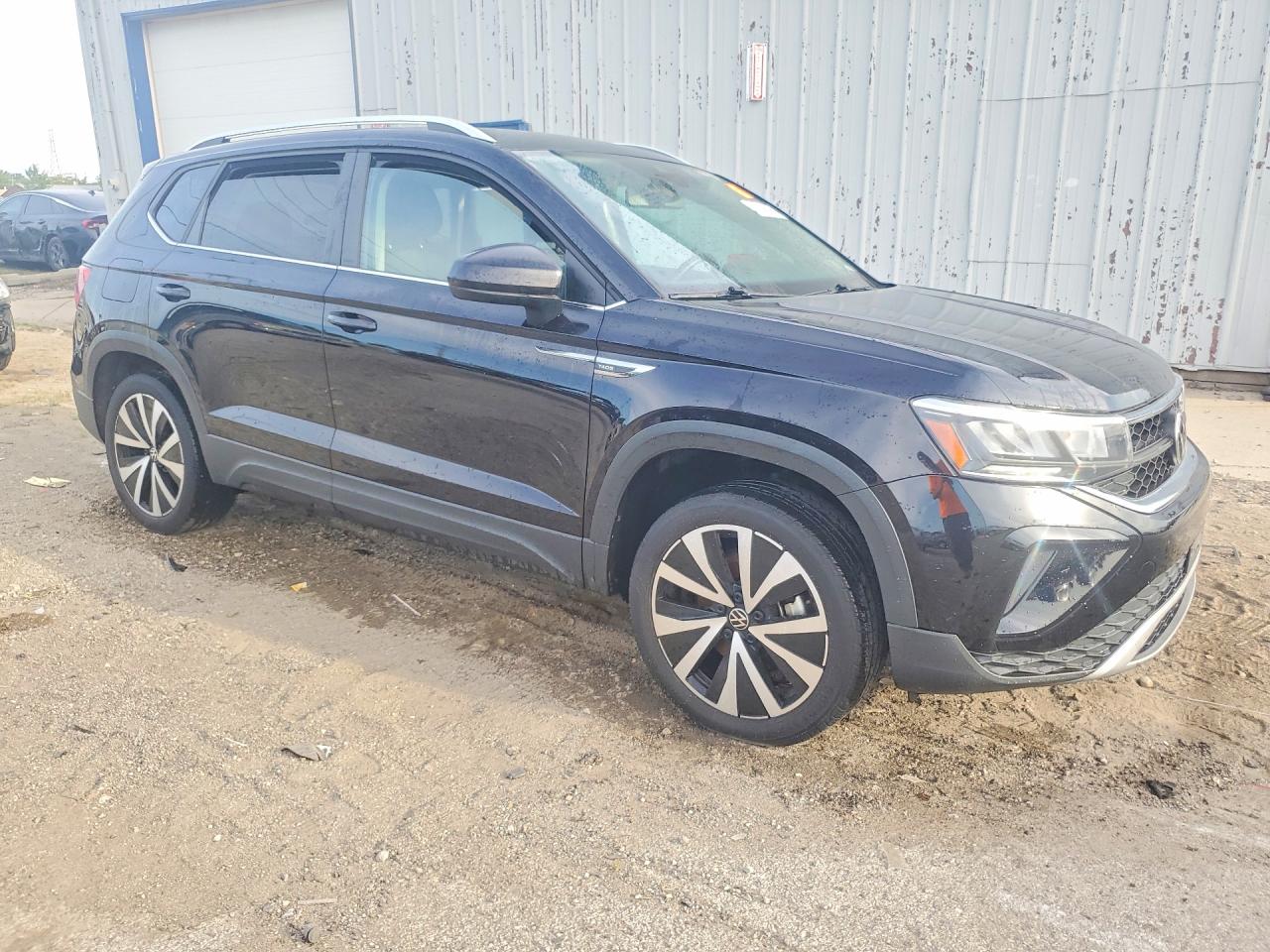 2022 Volkswagen Taos Se Black vin: 3VVSX7B2XNM010519