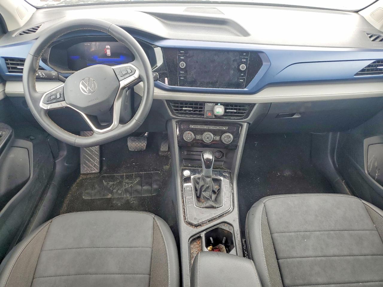 2024 Volkswagen Taos Se Черный vin: 3VVSX7B2XRM019405