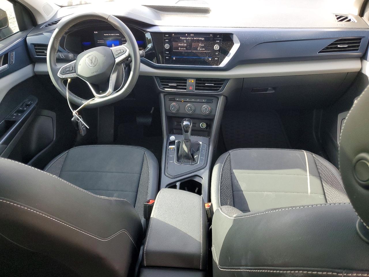 2022 Volkswagen Taos Se Черный vin: 3VVTX7B28NM058301