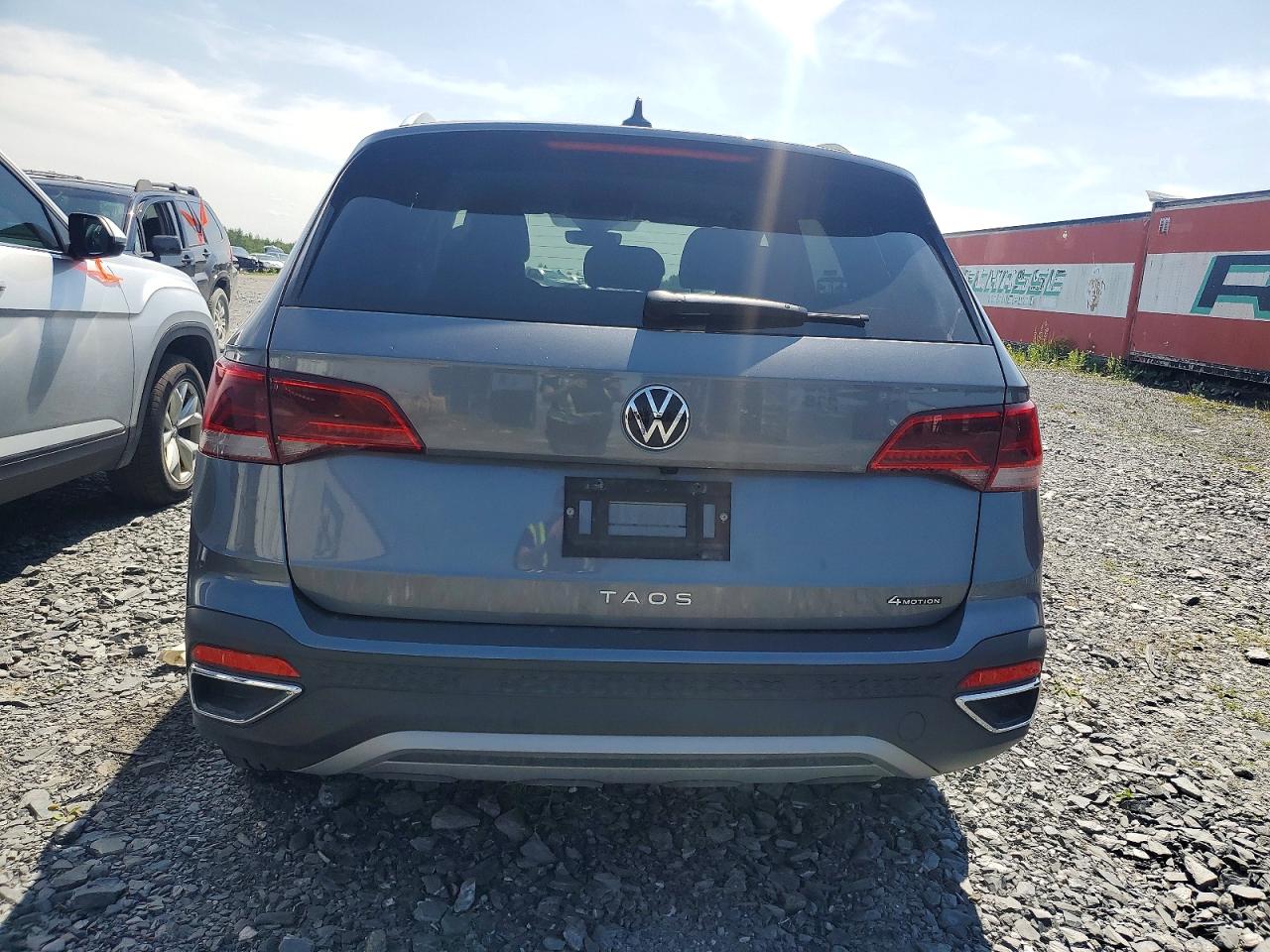 2024 Volkswagen Taos Se Gray vin: 3VVUX7B22RM041987