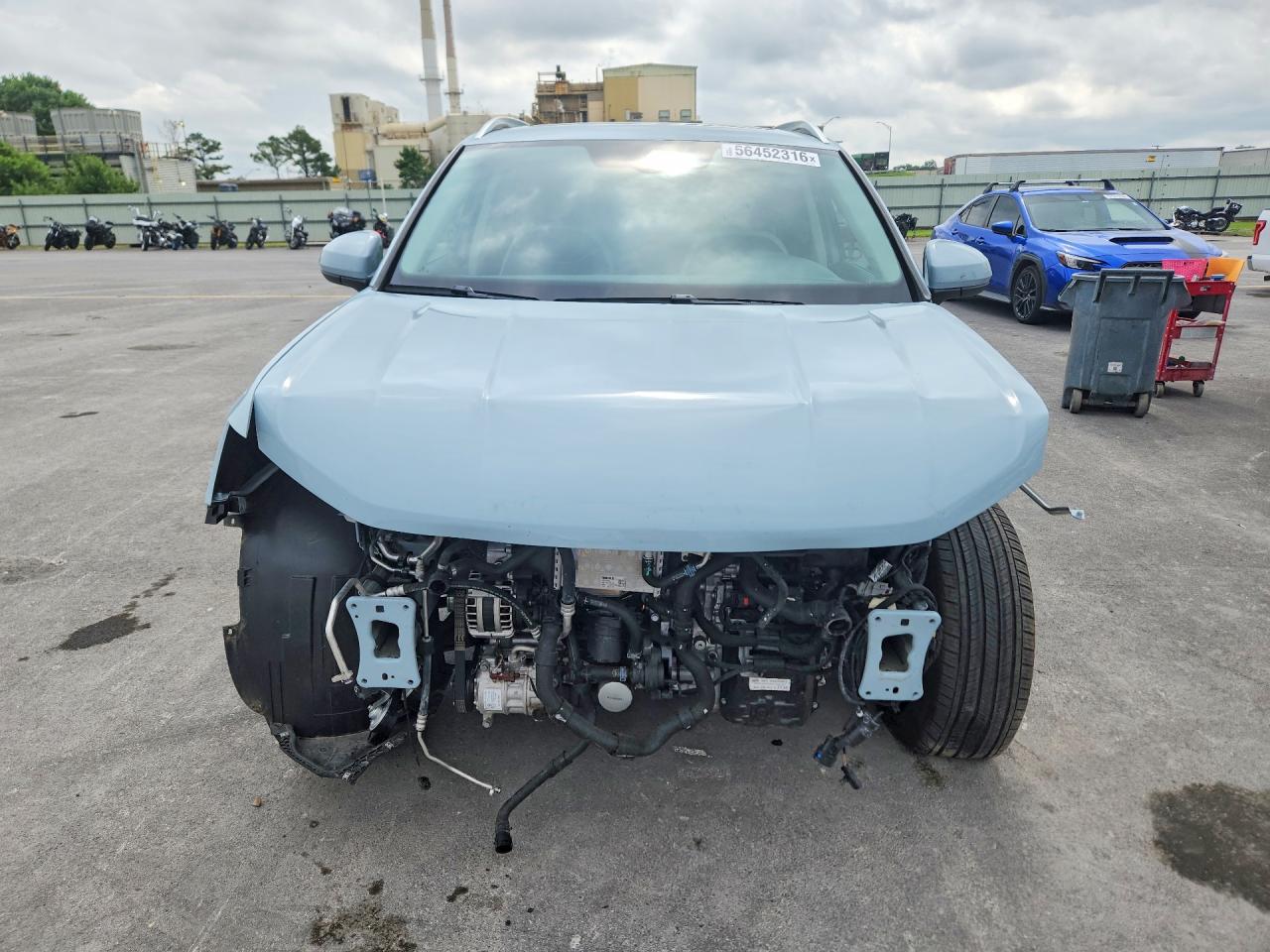 2025 Volkswagen Taos Se Синий vin: 3VVVC7B25SM041004