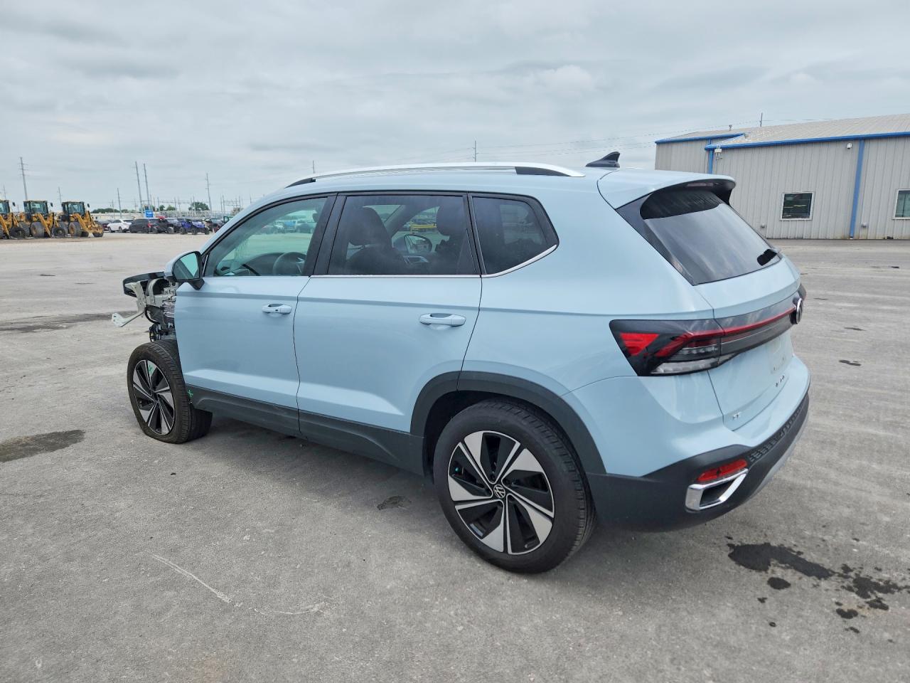 2025 Volkswagen Taos Se Синий vin: 3VVVC7B25SM041004