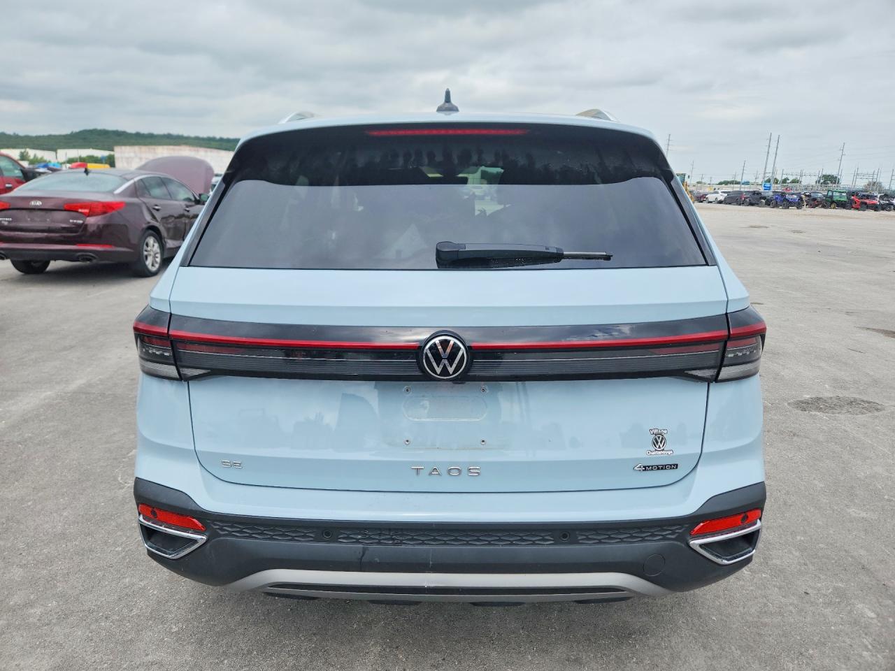 2025 Volkswagen Taos Se Синий vin: 3VVVC7B25SM041004