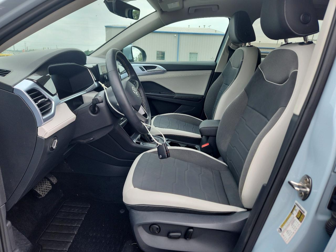 2025 Volkswagen Taos Se Синий vin: 3VVVC7B25SM041004