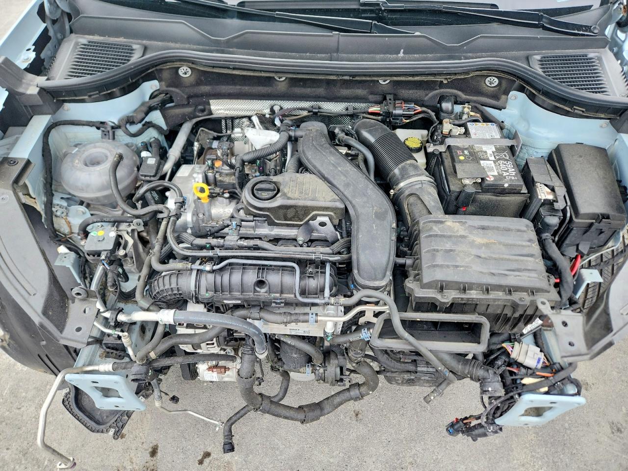 2025 Volkswagen Taos Se Синий vin: 3VVVC7B25SM041004