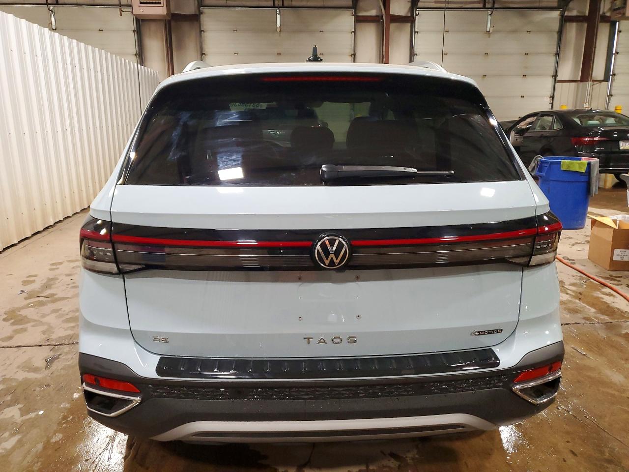 2026 Volkswagen Taos Se Синий vin: 3VVVC7B27TM016378